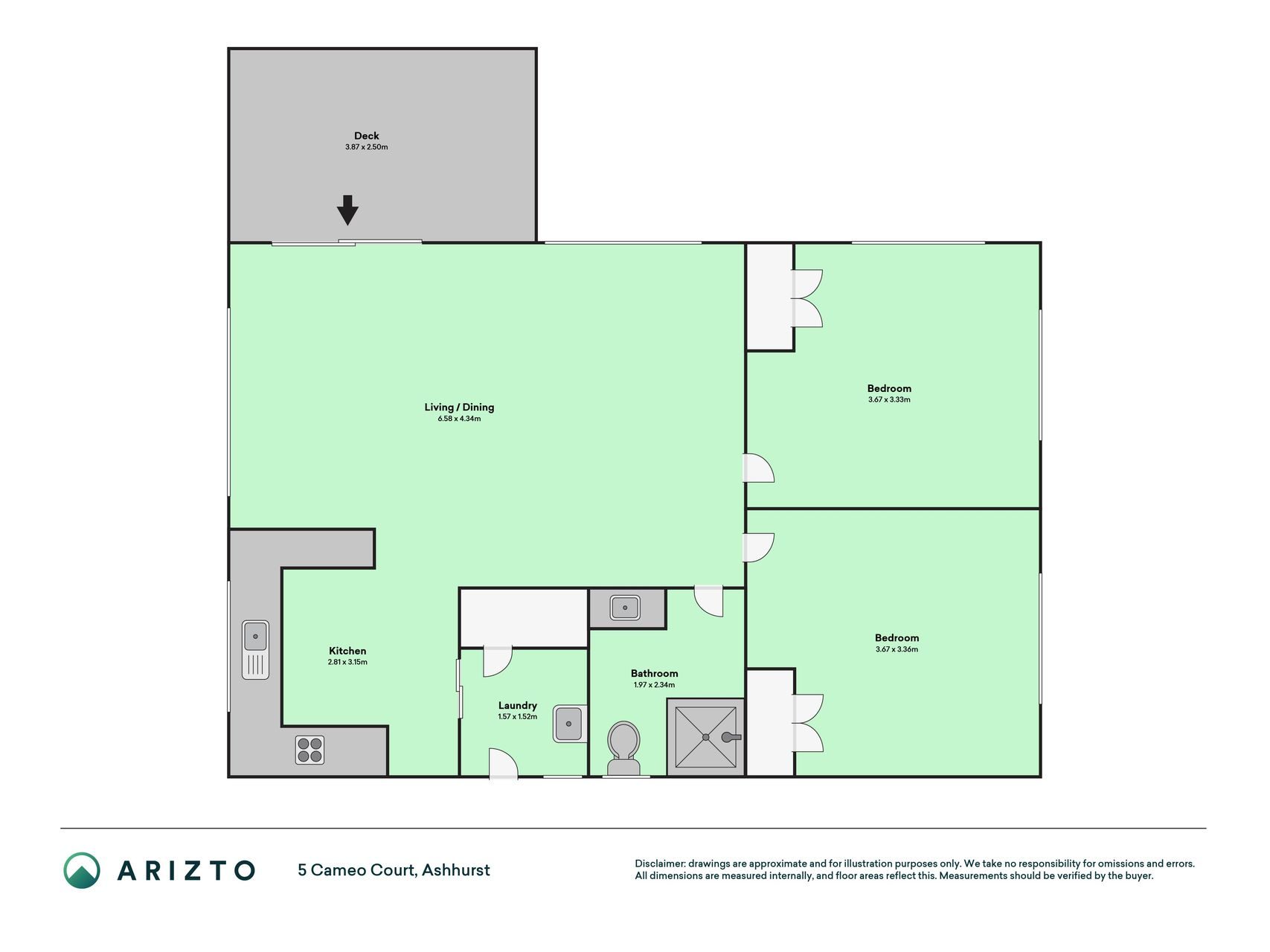 Fresh, Vacant and Ready in Cameo Court — slide 16