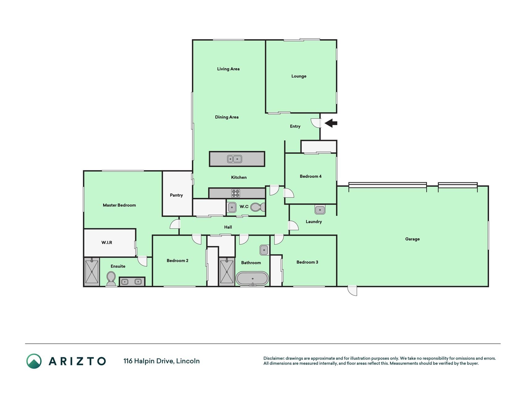 Brand New, Sun-Soaked with Triple Car Garaging! — slide 30
