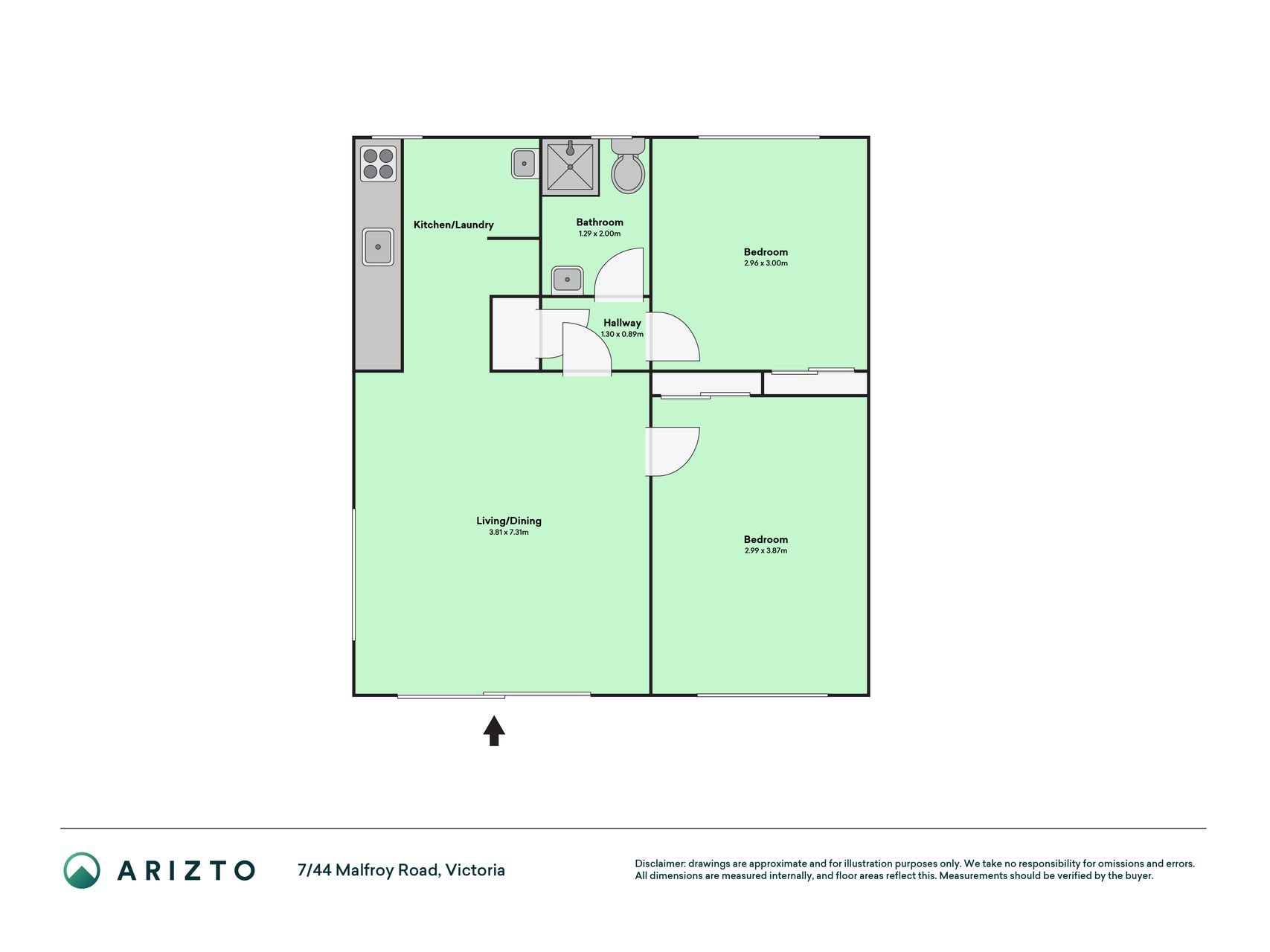Solid Block 2-Bedroom Unit — slide 17