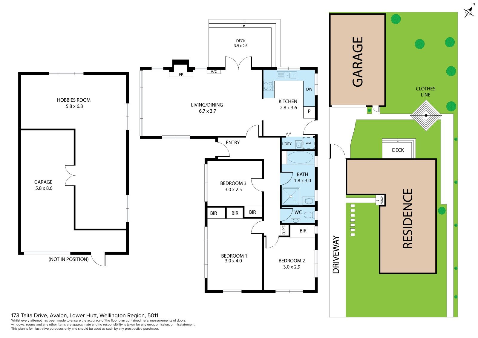 AVALON, 3 BEDROOMS, BIG GARAGE — slide 30