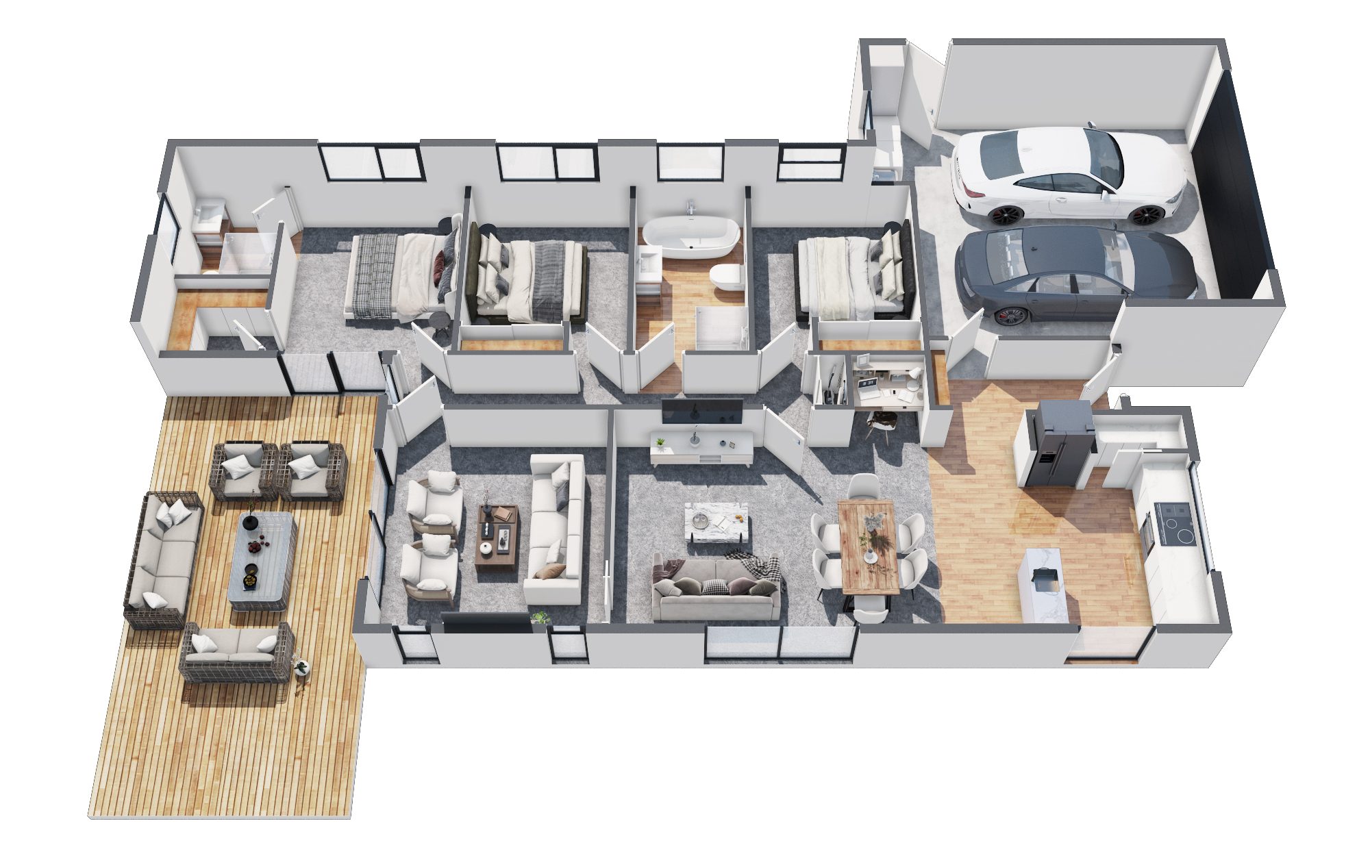 Modern New Build Family Home With Separate Lounge — slide 2