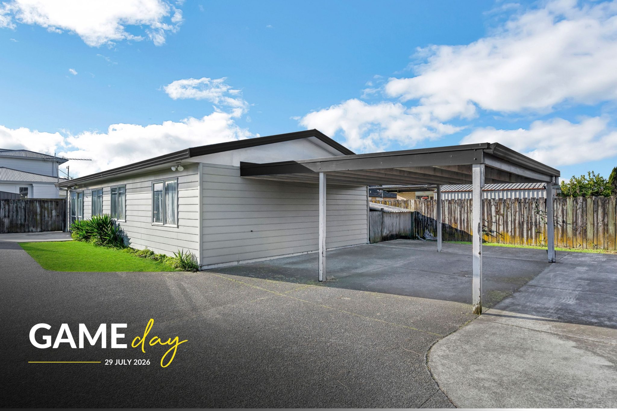 #GAMEDAY - CHEAPEST 4 BED IN PAPAKURA! — slide 1