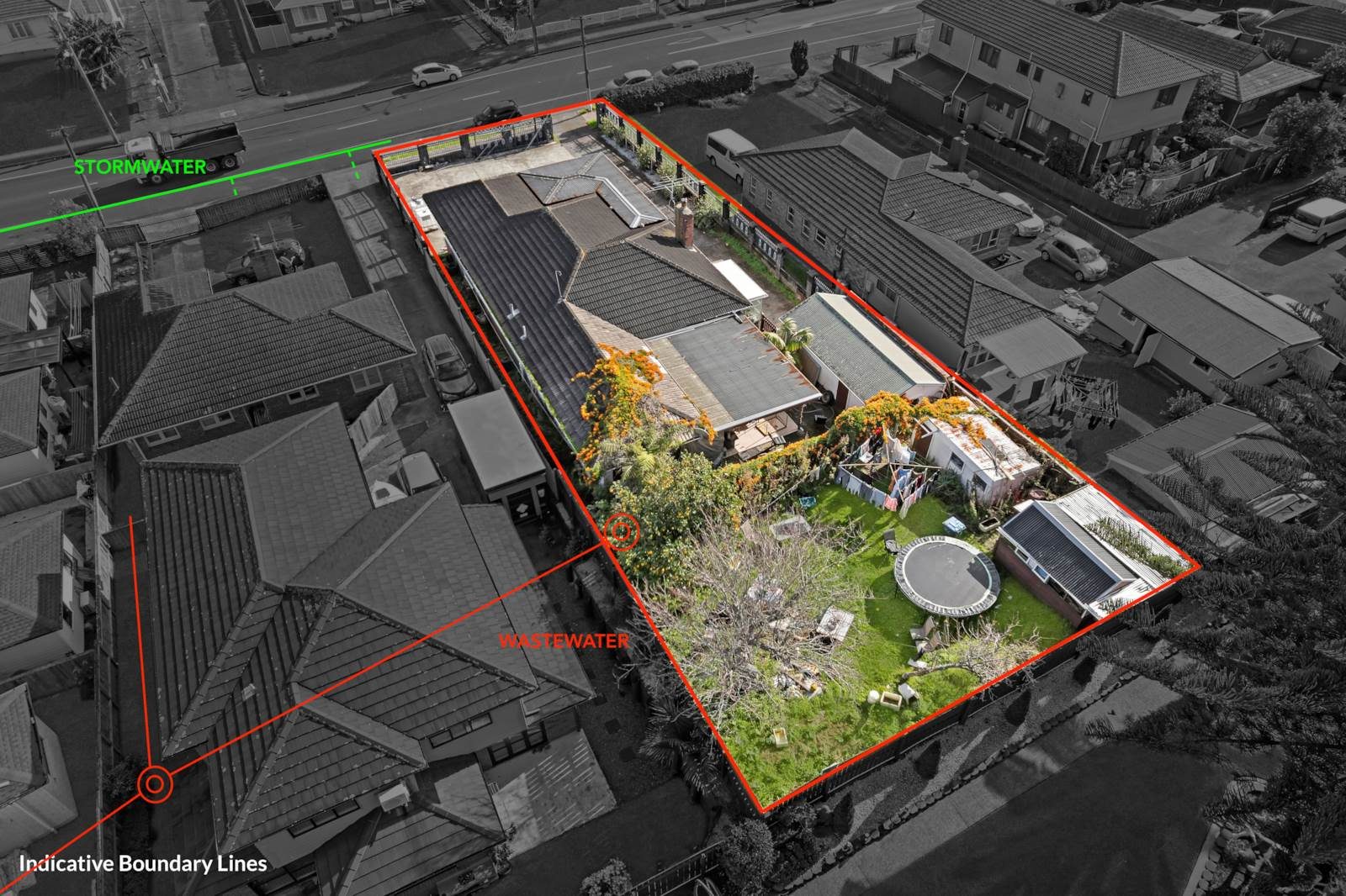 "Suburban Zoning, No Flood Zone & No Red Zone" — slide 2