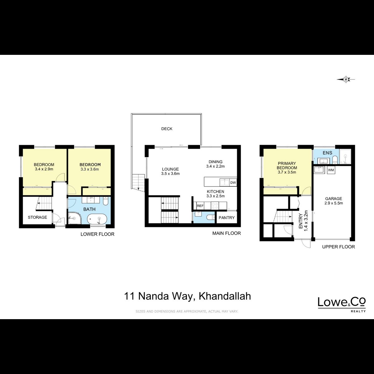 NEAR-NEW 'FREEHOLD' TOWNHOUSE — slide 27