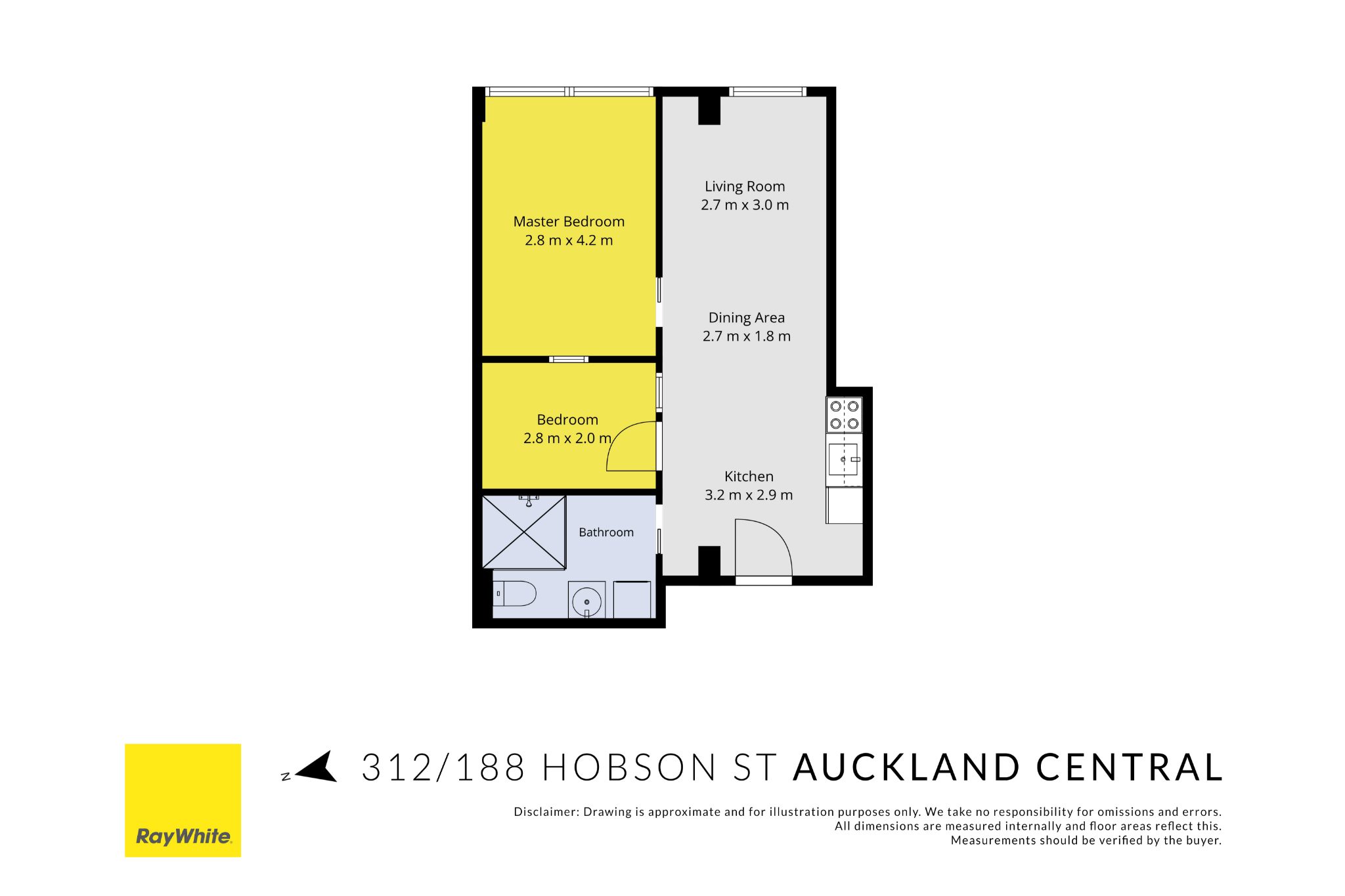 VR Auckland City: Two Bed Apartment Near SkyTower — slide 15