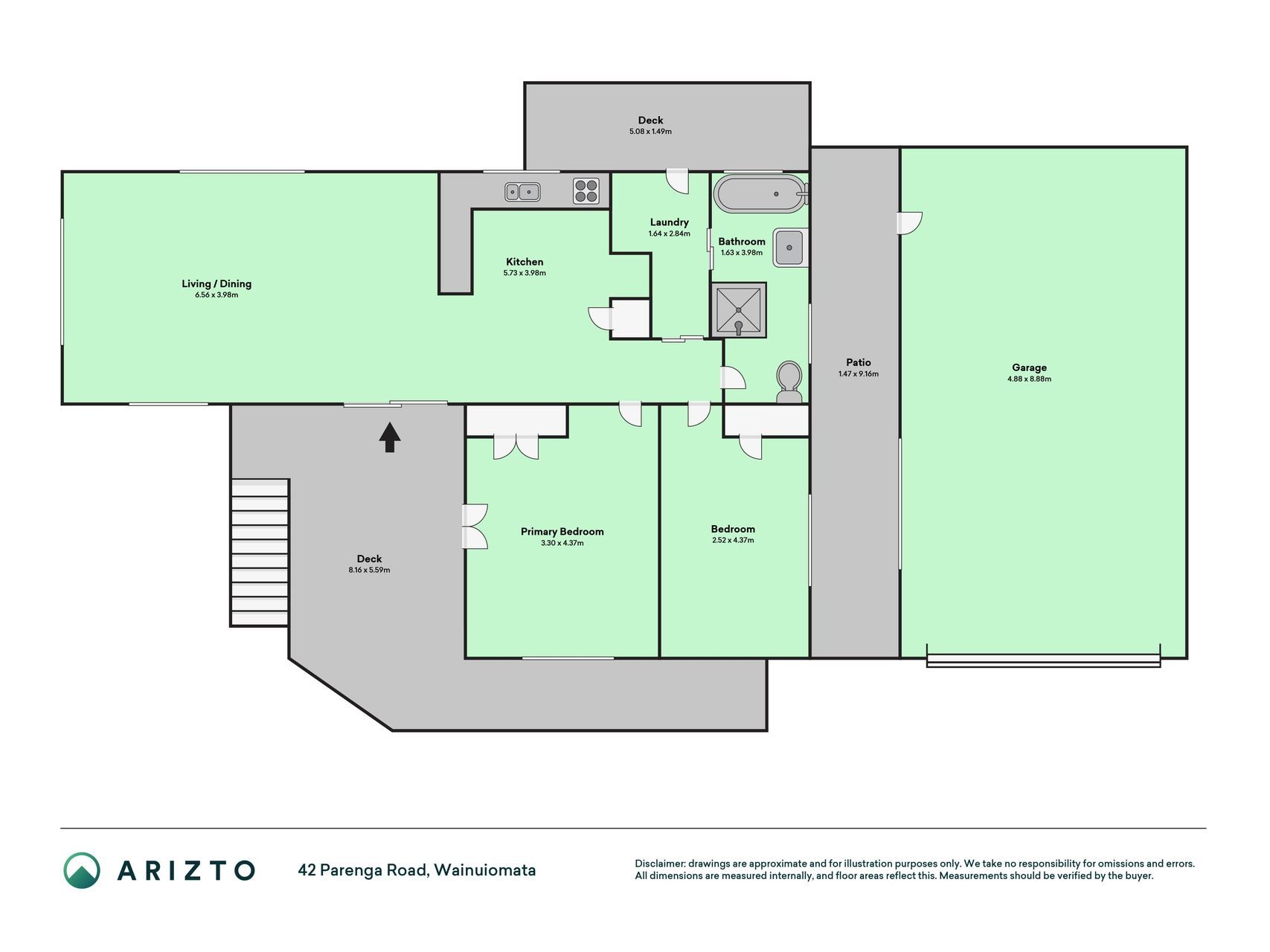 Elevated Deck Living with Green Outlooks — slide 20