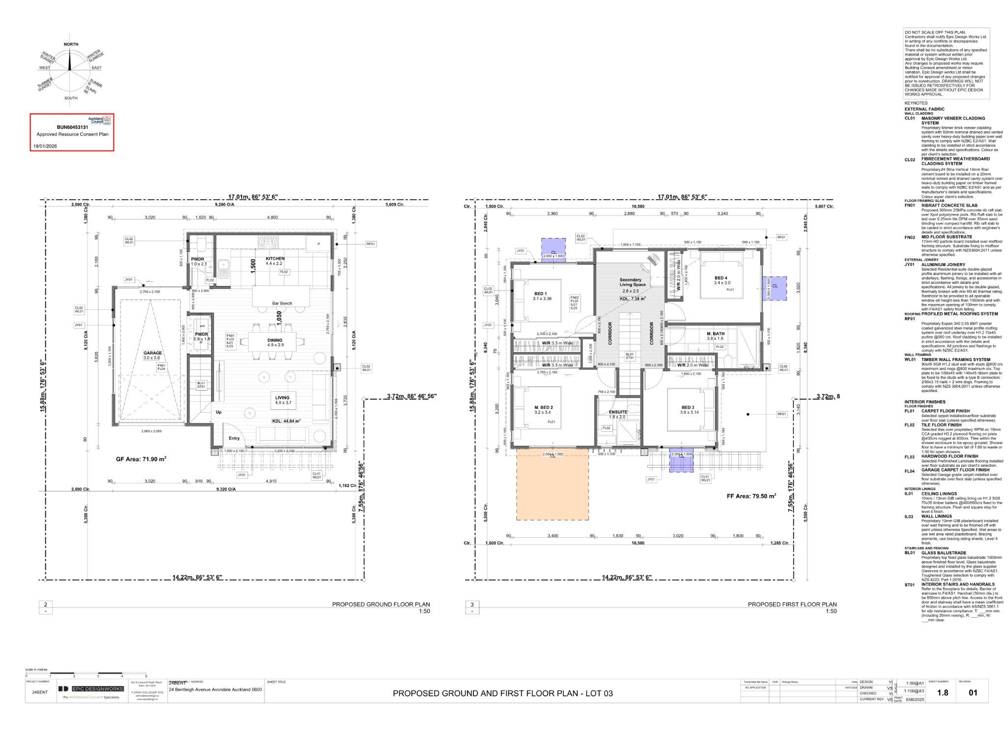 Central Auckland Development - 3 Standalone Homes — slide 7