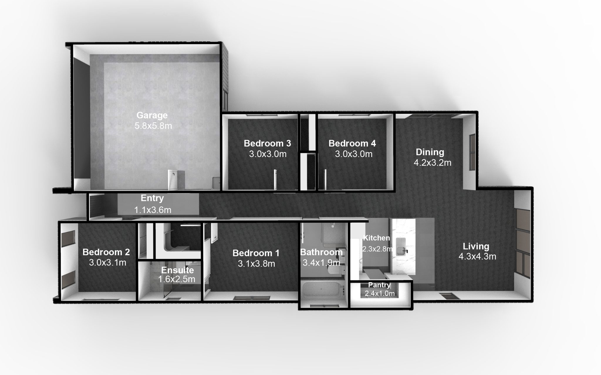 Double Garage Family 4 Bed — slide 2