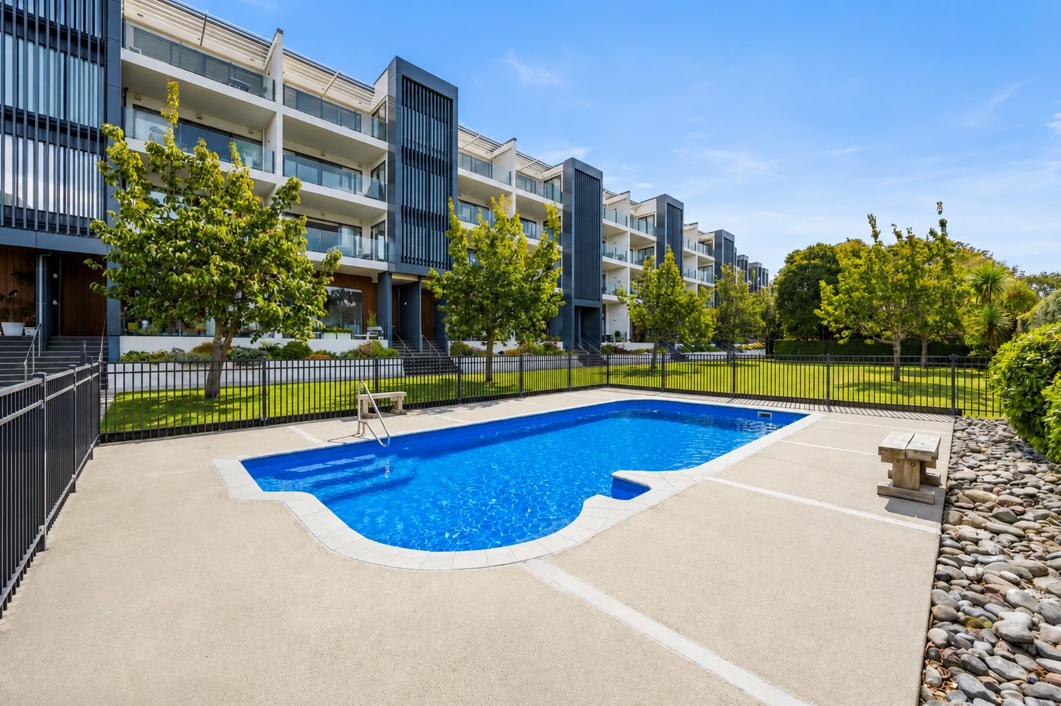 LOCK UP, LEAVE OR LOUNGE POOLSIDE — slide 2