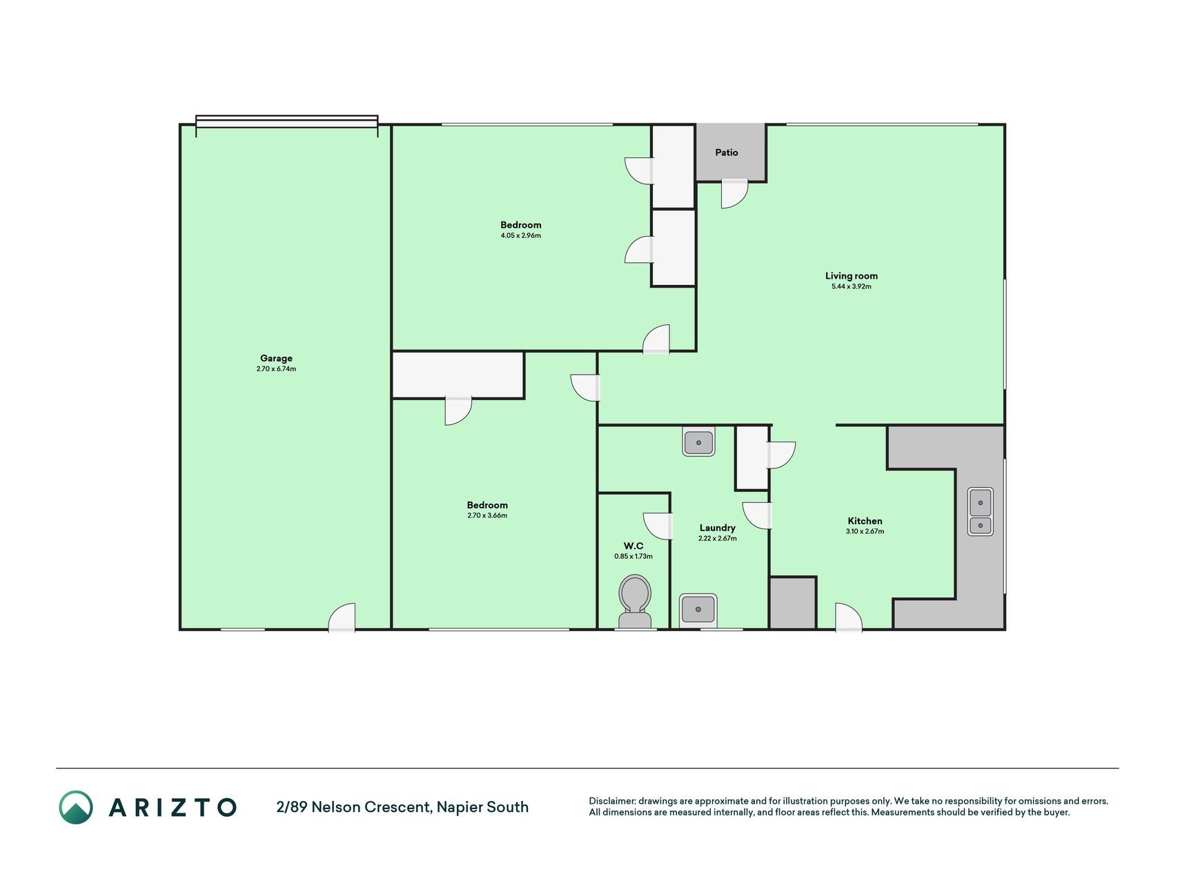 Big Backyard. Brilliant Location! — slide 19