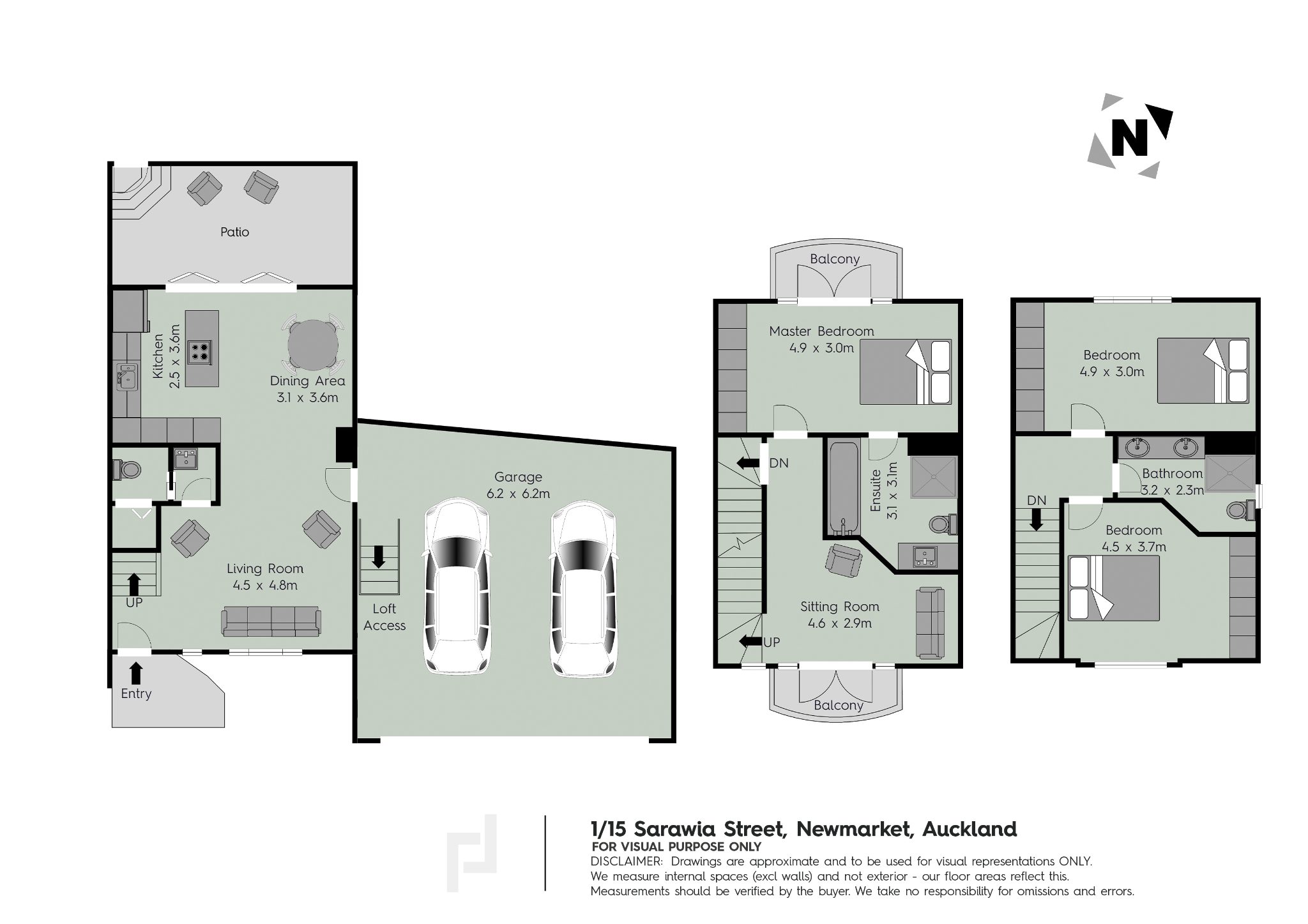 Newmarket Terraced House …. Best In The Complex! — slide 23