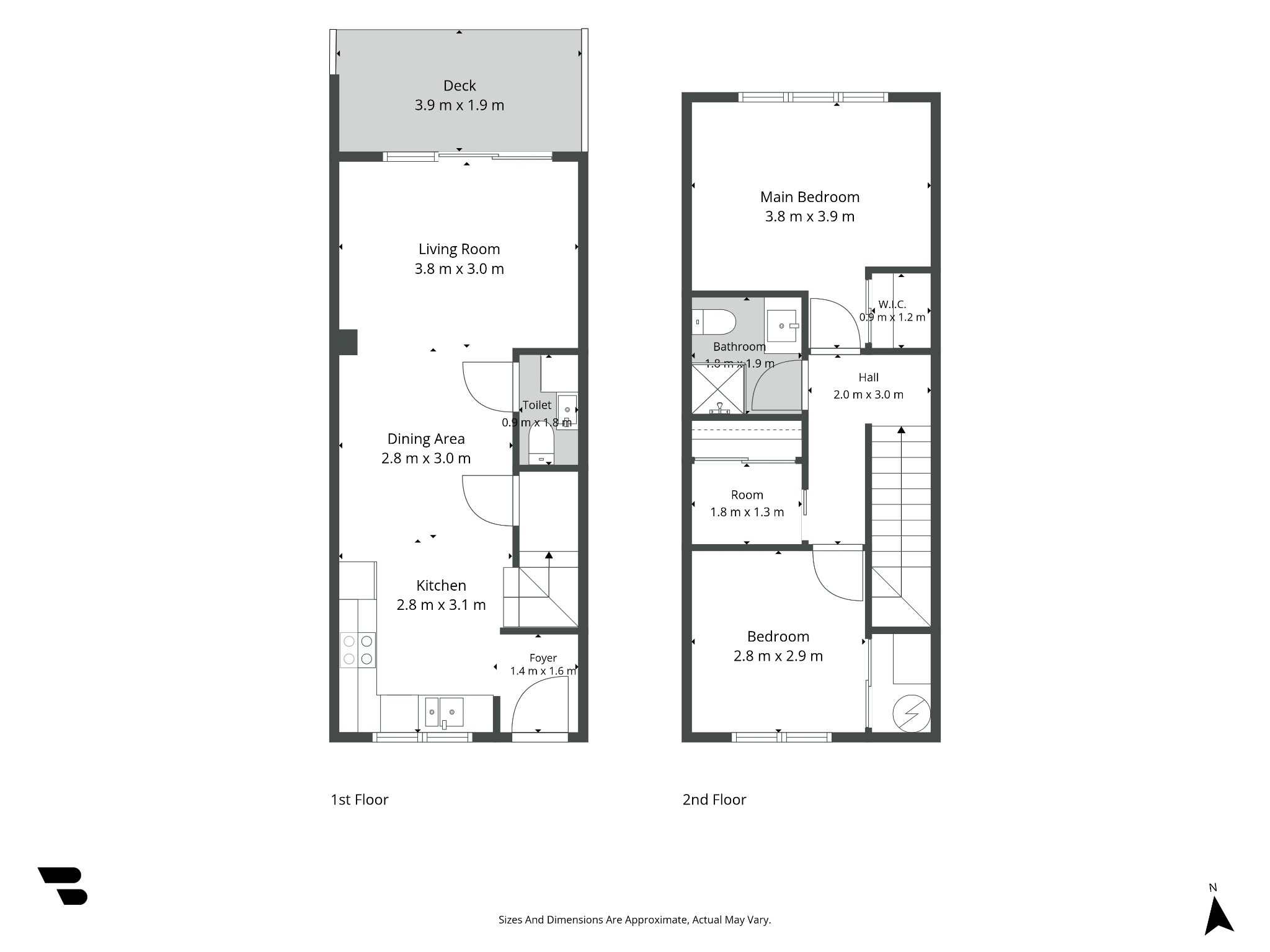 Stylish & Convenient 2 + Study Bedroom Home — slide 23