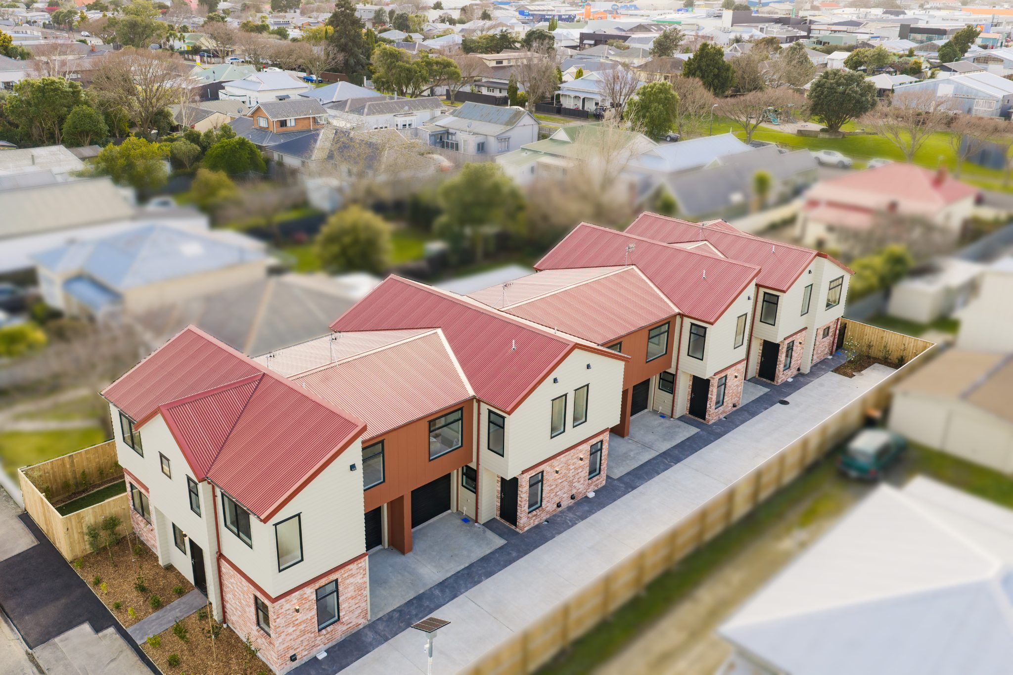 The Future of Urban Living - Six Townhouses — slide 1
