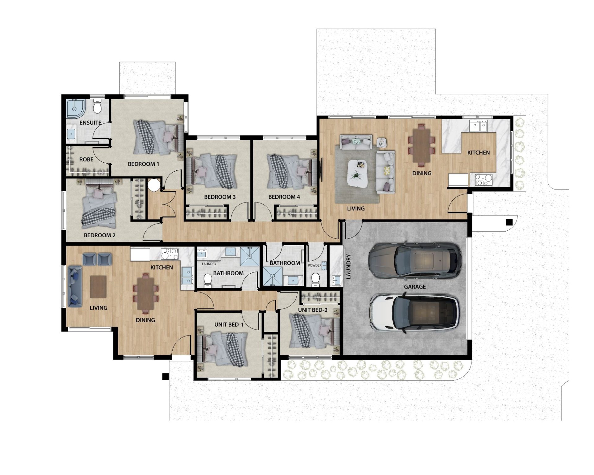 Home & Income - Dual Rental Income & Modern Living — slide 2