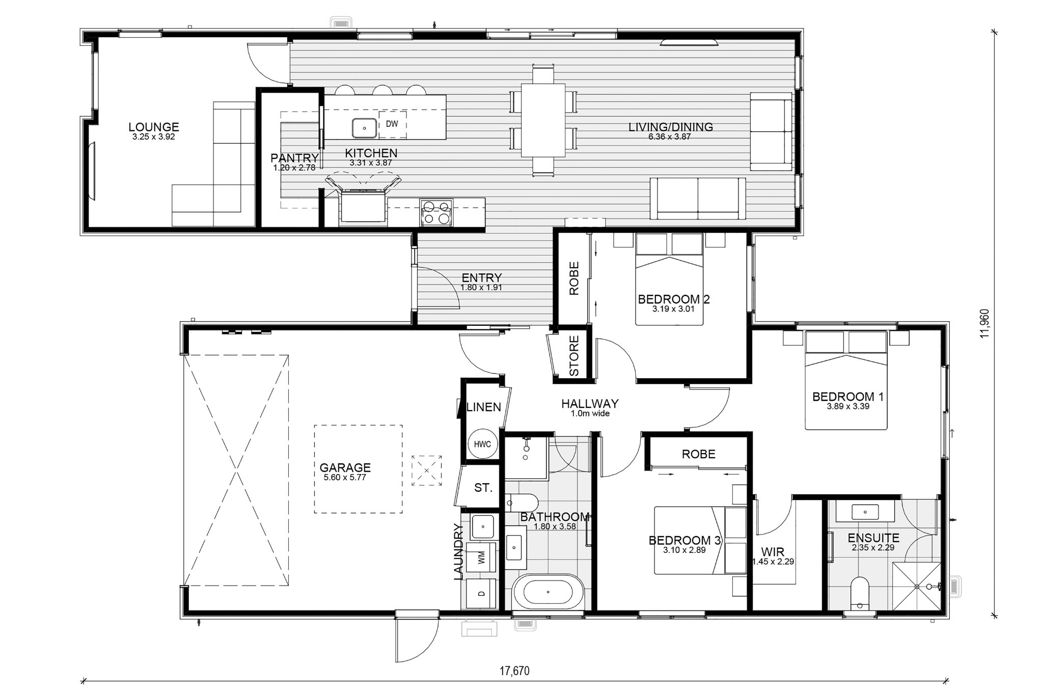 Easy 3-bed Living — slide 2