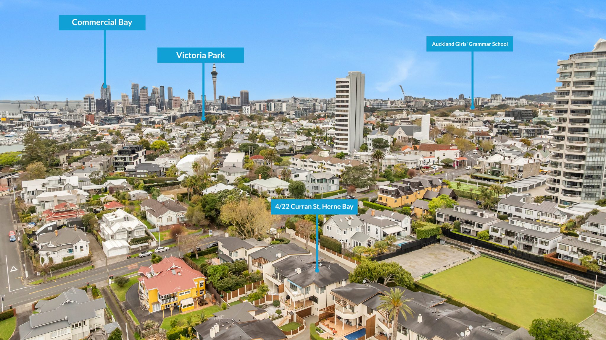 Private Herne Bay Living - Harbour Bridge Views — slide 35