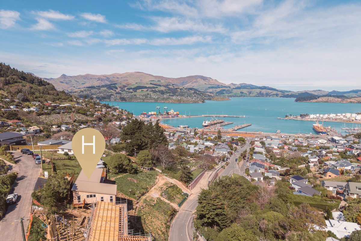 Brand New. Harbour Views. Lyttelton Living. — slide 1