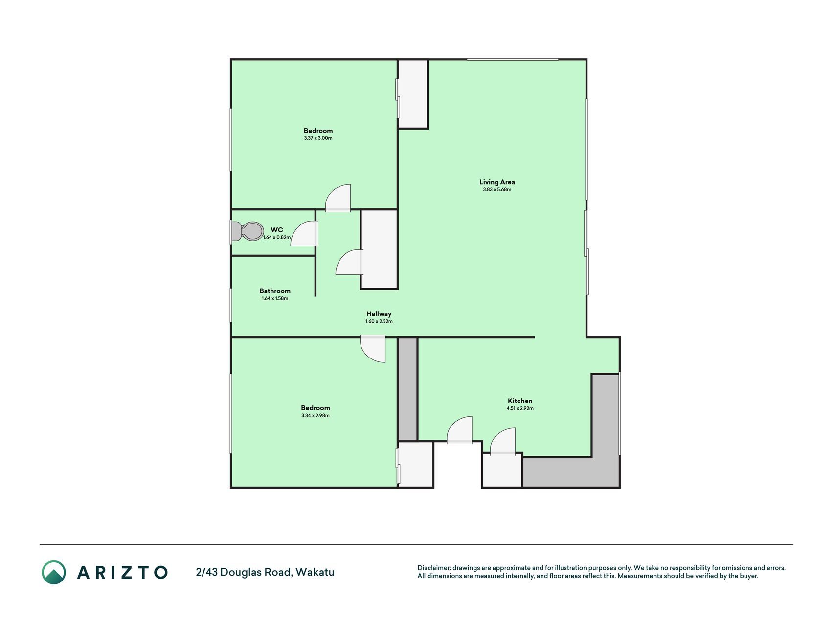 Spacious, Sunny & Easy Care 2 Bedroom — slide 16