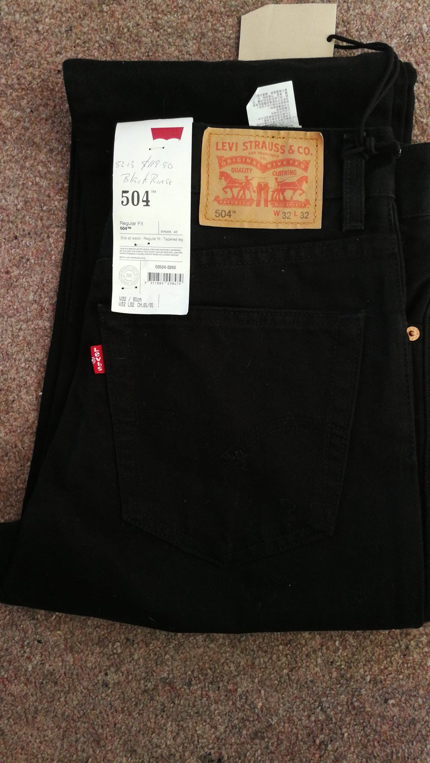 levis 504 32 32