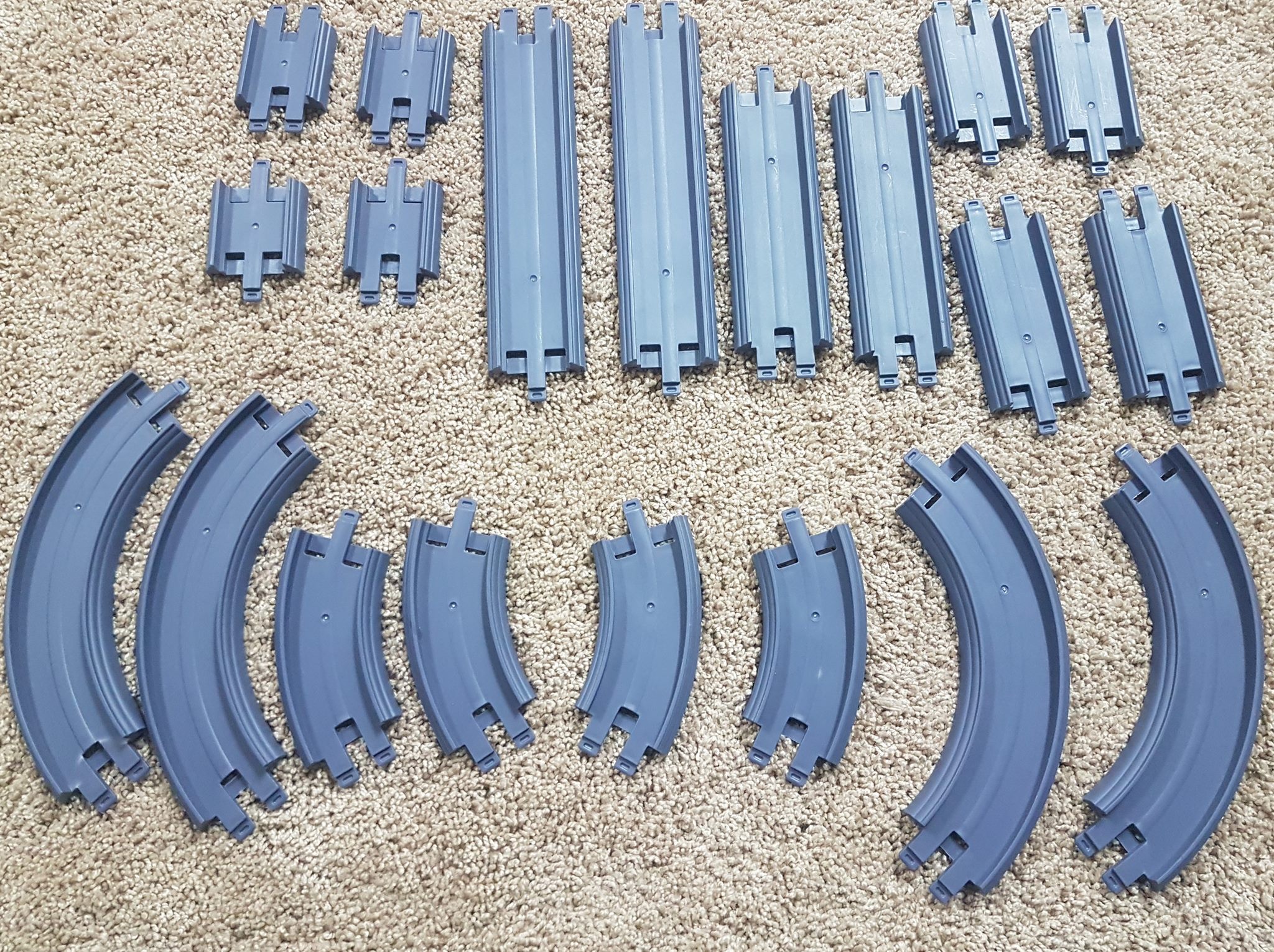 chuggington train set plastic