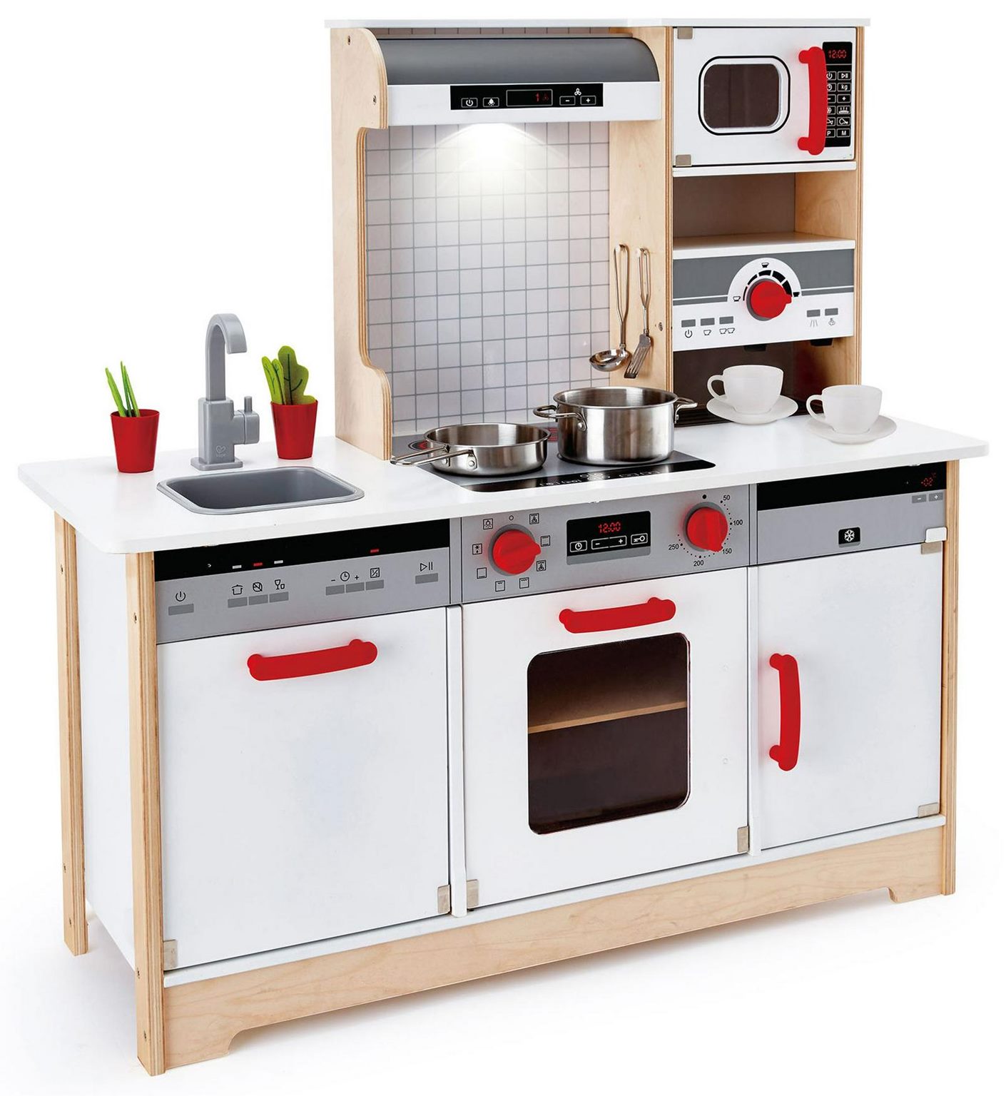 Hape Delicious Memories Wood Play Kitchen New Free Trade Me To Enlarge Photo