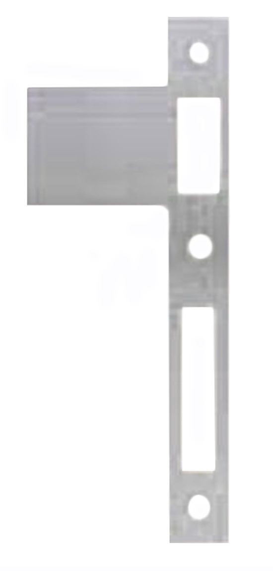 Zanda 1187rss Extended Strike Plate Right Hand Satin Stainless
