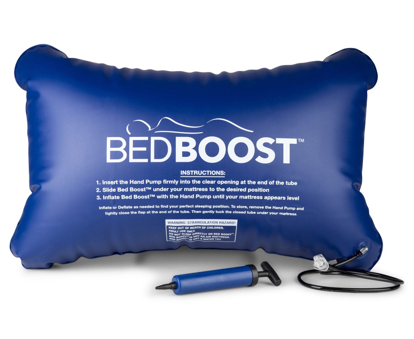 Bed Boost Adjustable Inflatable Mattress Sleep Comfort Relief