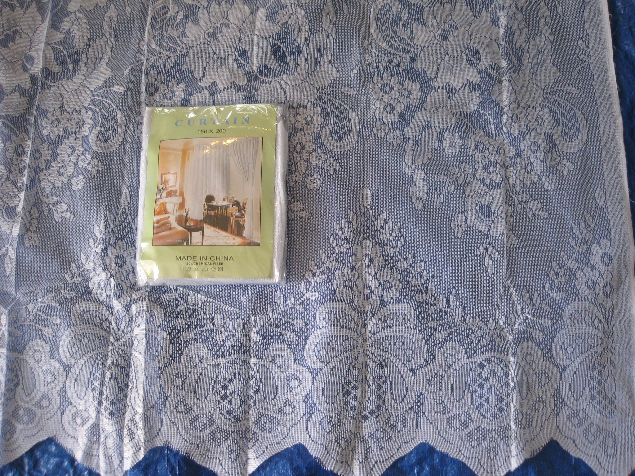 2 X Net Curtains White 150x200cm Trade Me