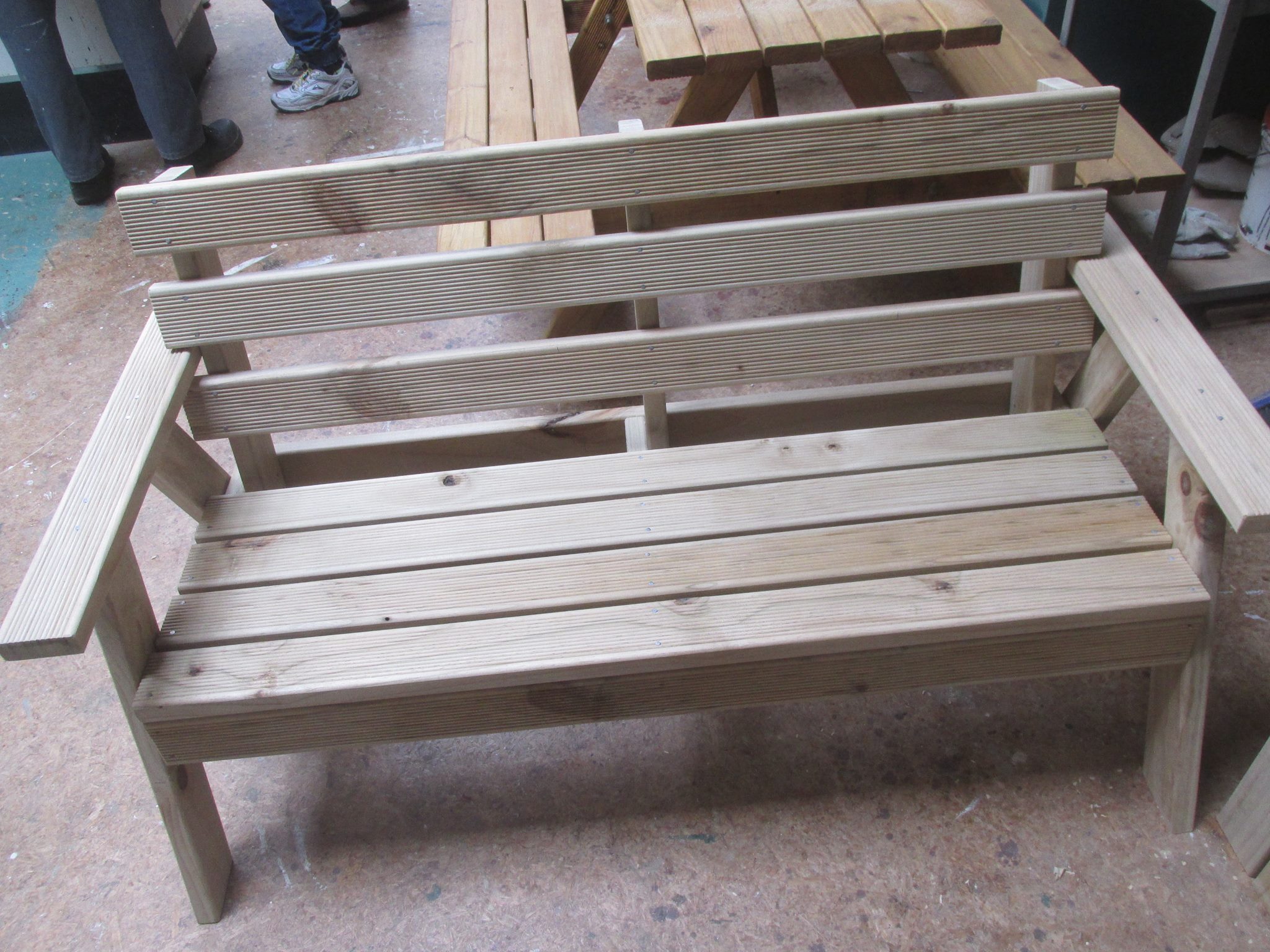 Shed Made Outdoor Bench Seat Trade Me