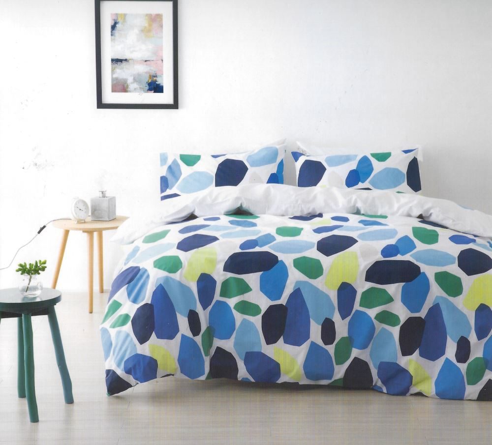 Bold Abstract Duvet Cover Set Super King Rrp 130 Trade Me
