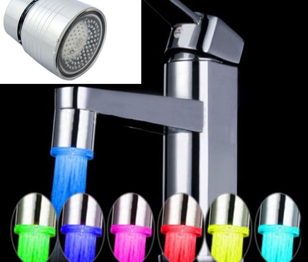 Led Faucet Light 7 Colors Changing Trade Me
