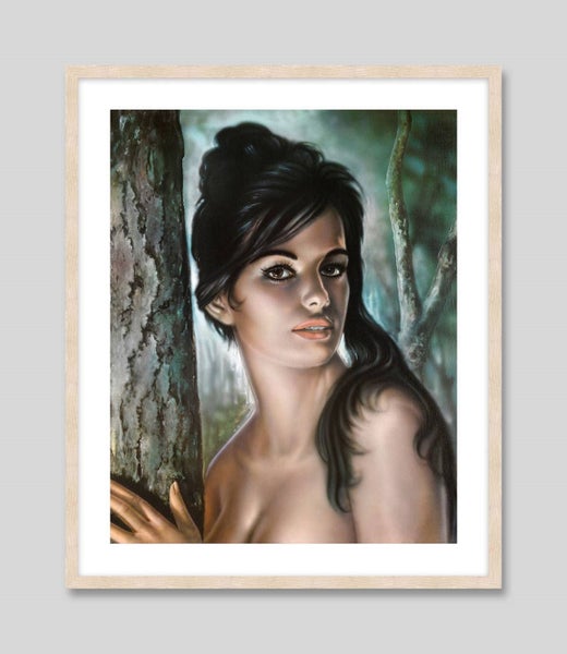 Tina By J H Lynch Vintage Art Print Trade Me