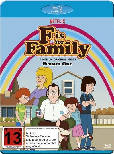 F Is For Family Season One Blu Ray Trade Me