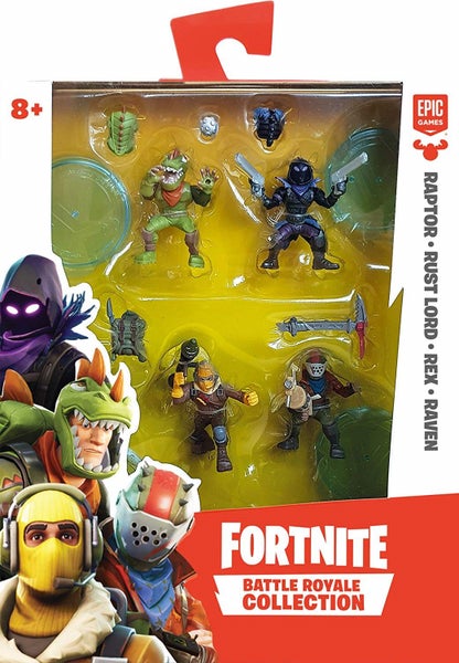 Fortnite Battle Royale Collection Wave 1 Squad Pack Raptor Rust - fortnite battle royale collection wave 1 squad pack raptor rust lord rex r trade me