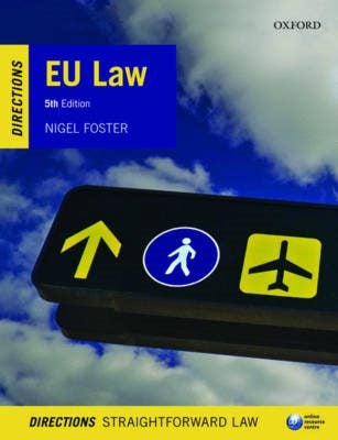 Eu Law Directions 5th Revised Edition By Nigel Foster 9780198754510 - 