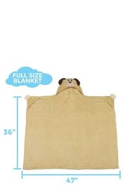 Listing 4 of 5 for Comfy Critters > Dexter The Dog - A Pillow Or A Blanket