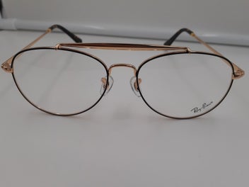 Listing 4 of 6 for RAYBAN Metal Frame 8476 ( Black & Gold)