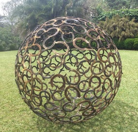 Listing 4 of 7 for HORSE SHOE BALL 55CM - CHRISTMAS SPECIAL ONE ONLY AT $500 !