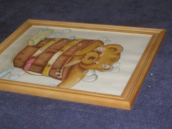 Listing 10 of 12 for Nicky - Real cute ' Teddy Bear Bath in a Bucket ' Original Watercolour Painting