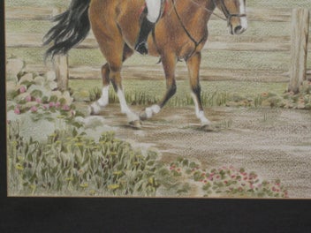 Listing 6 of 15 for J H Fisher Women On Horse Original Painting or Drawing