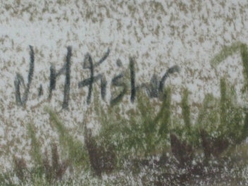 Listing 10 of 15 for J H Fisher Women On Horse Original Painting or Drawing