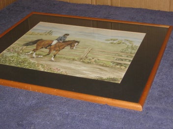 Listing 13 of 15 for J H Fisher Women On Horse Original Painting or Drawing