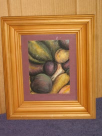 Listing 2 of 11 for Jess Fruits Still life 1997 Oil Pastel ? Original Painting