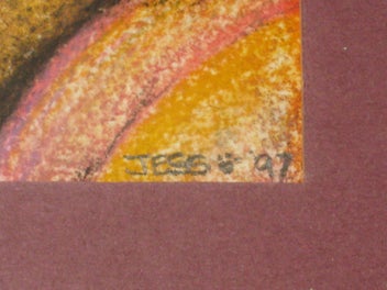 Listing 7 of 11 for Jess Fruits Still life 1997 Oil Pastel ? Original Painting