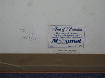 Listing 18 of 19 for Julie Feran Coffee Pot & Fruit & Flowers Watercolour Painting