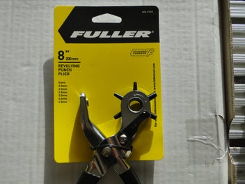 Listing 2 of 3 for Fuller 8" Leather Hole Punch. 200mm. Revolving Punch Plier