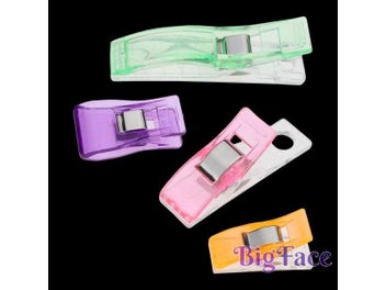 Listing 3 of 10 for 20Pcs Colorful Plastic Sewing Clips For Sewing Binding