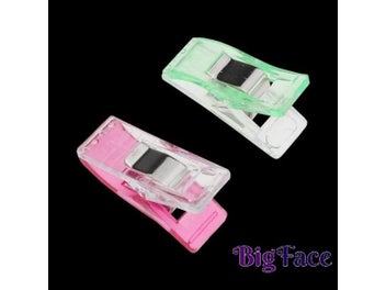 Listing 5 of 10 for 20Pcs Colorful Plastic Sewing Clips For Sewing Binding