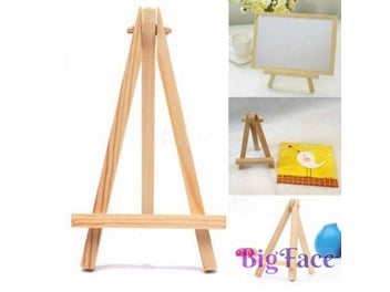 Listing 3 of 9 for 1 PCS Mini Wooden Easel For Party Decoration 15*8cm Triangle