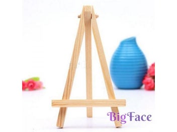 Listing 4 of 9 for 1 PCS Mini Wooden Easel For Party Decoration 15*8cm Triangle